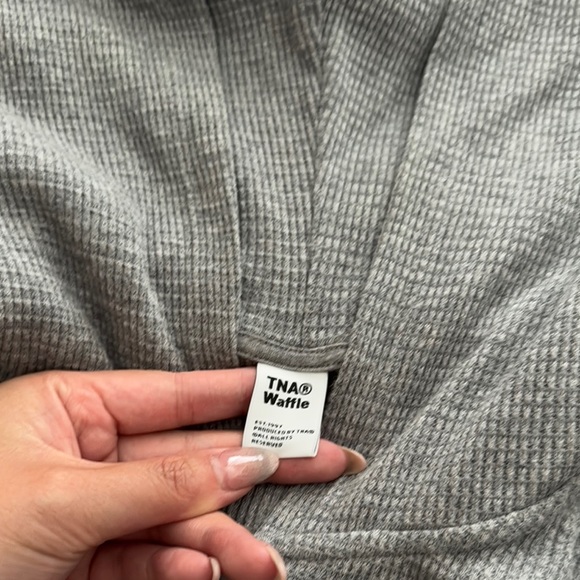TNA Gray Zip Up - Picture 4 of 5